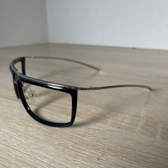 Gucci GG1761/S LS7 Sunglasses RARE! Frames Only Black Chrome 62-17-115 Italy - Picture 3 of 8